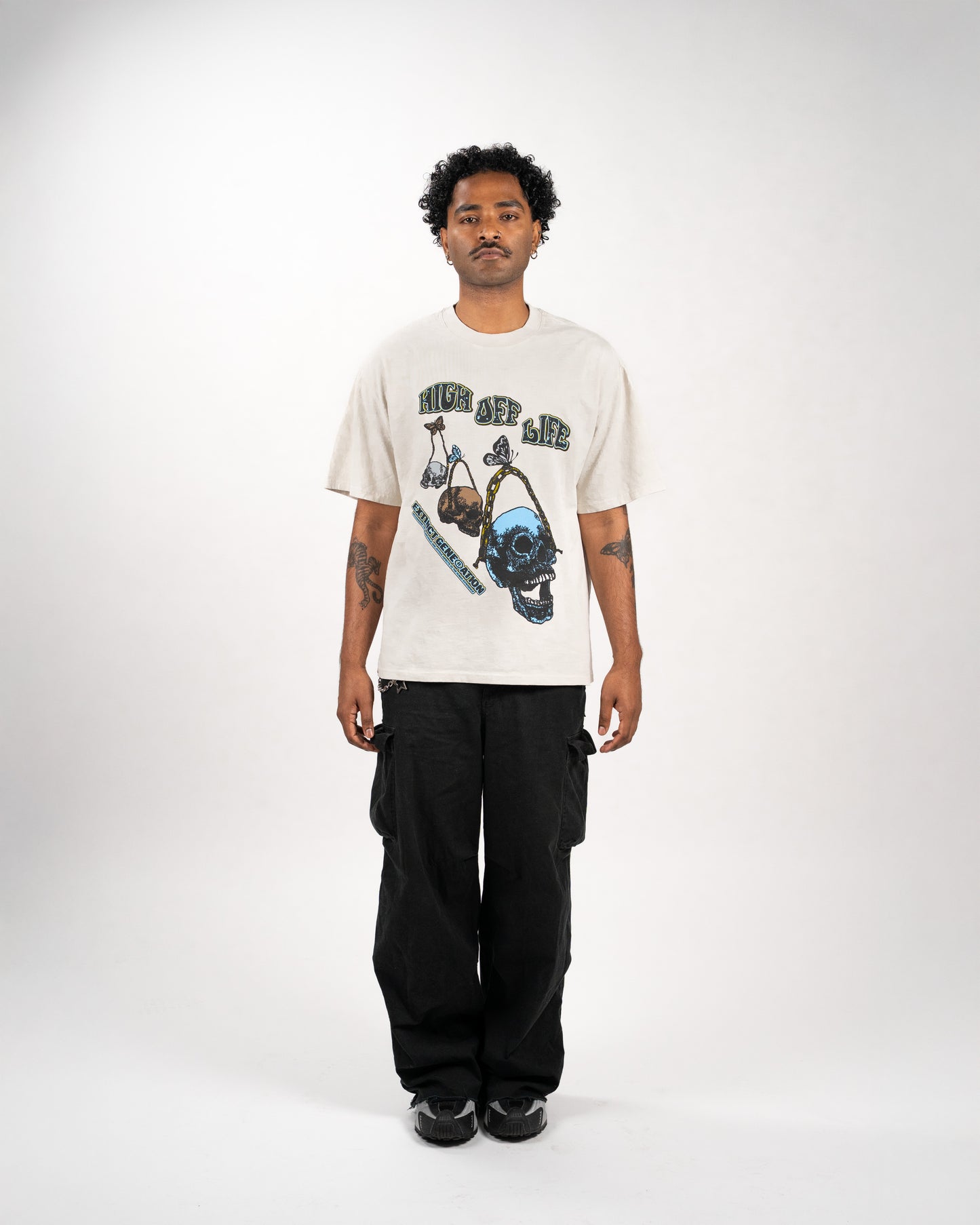 HIGH OFF LIFE, A FADED BONE TEE