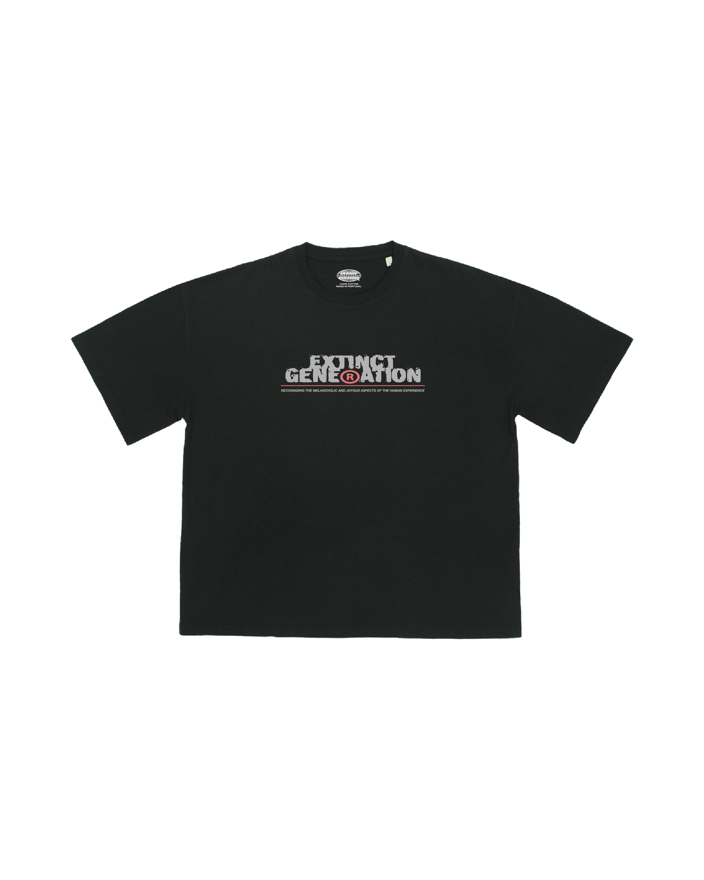 SKELLY BASIC, A BLACK TEE