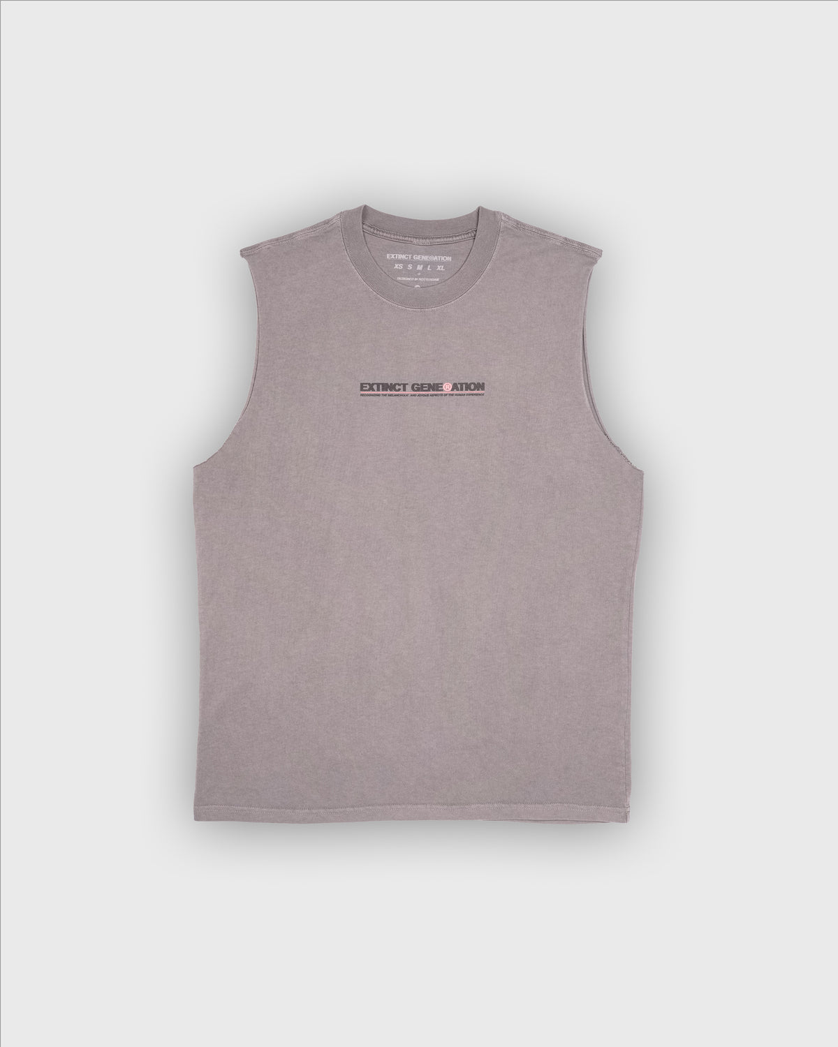 Skelly Basic, A Heavy Faded Grey Tank