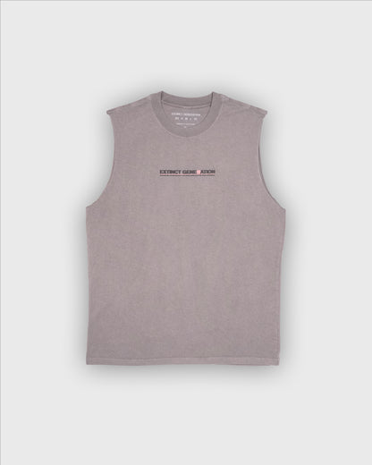 Skelly Basic, A Heavy Faded Grey Tank