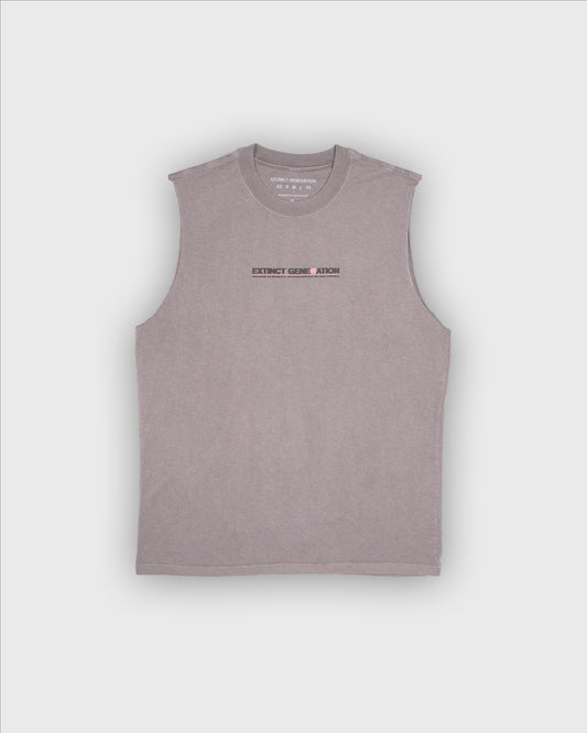 Skelly Basic, A Heavy Faded Grey Tank