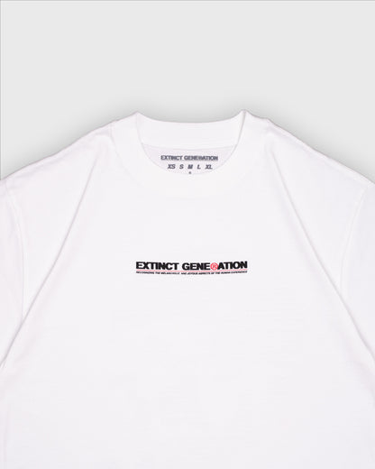 Skelly Basic V2, A Heavy Faded White Tee