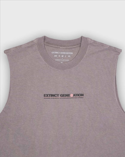 Skelly Basic, A Heavy Faded Grey Tank
