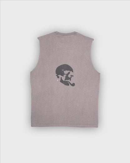 Skelly Basic, A Heavy Faded Grey Tank