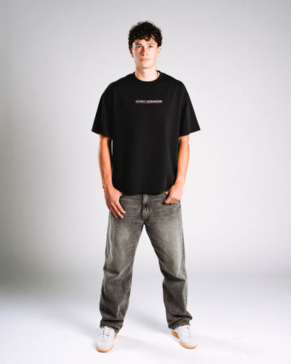 Skelly Basic V2, A Heavy Faded Black Tee