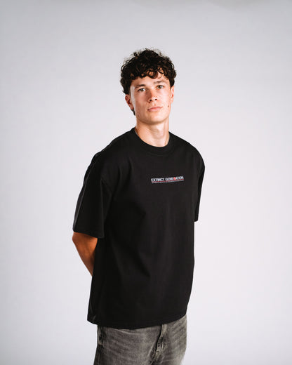 Skelly Basic V2, A Heavy Faded Black Tee