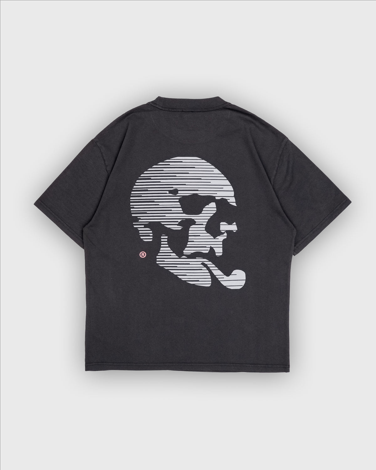 Skelly Basic V2, A Heavy Faded Black Tee