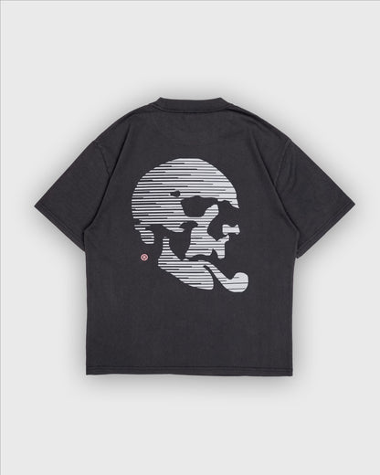 Skelly Basic V2, A Heavy Faded Black Tee