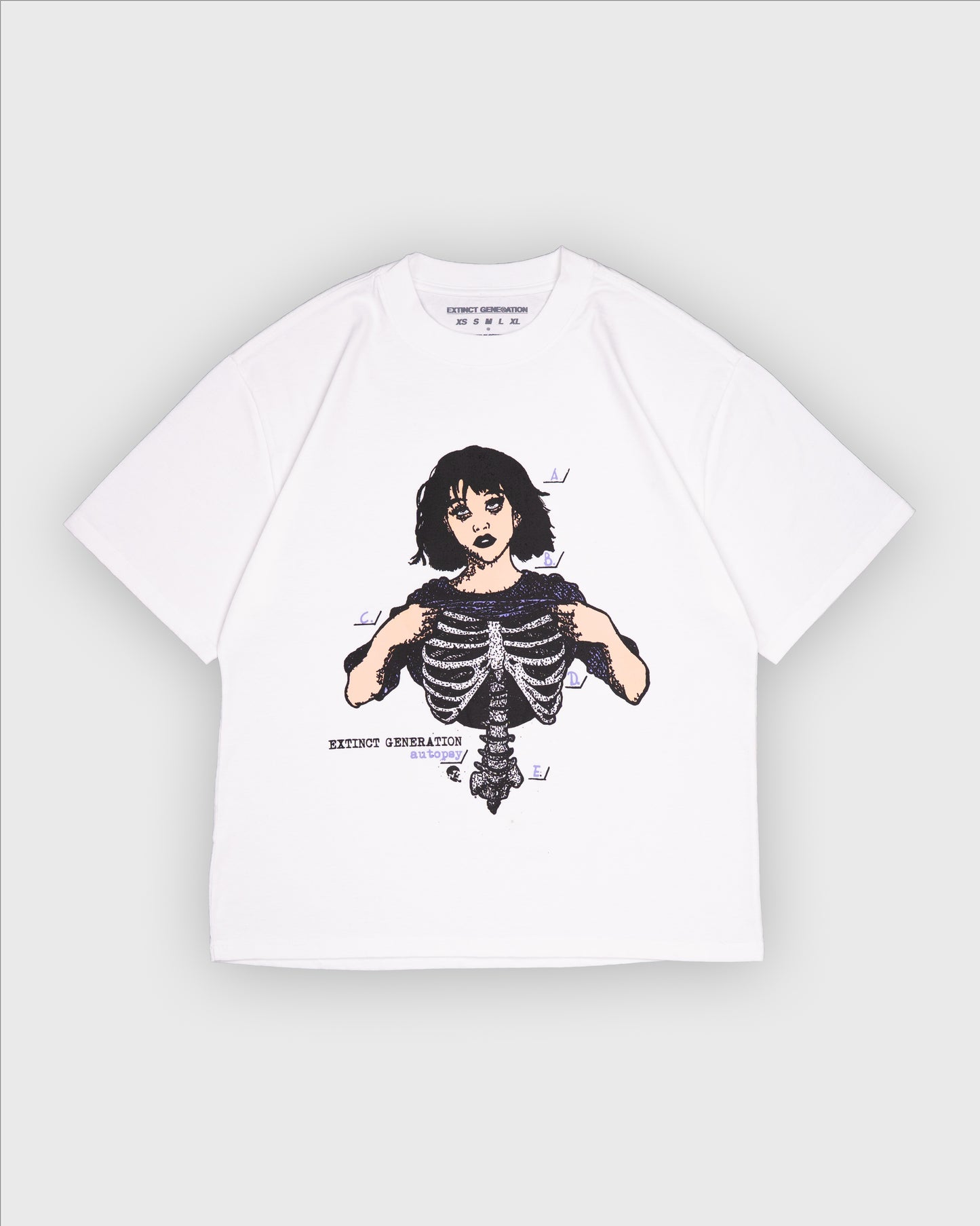 Autopsy, A Heavy Faded White Tee
