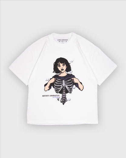 Autopsy, A Heavy Faded White Tee