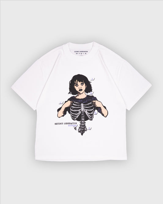 Autopsy, A Heavy Faded White Tee
