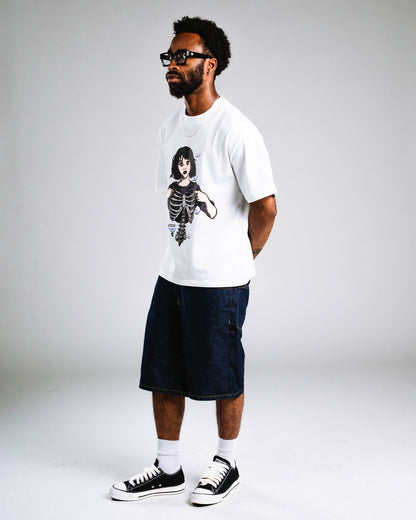 Autopsy, A Heavy Faded White Tee