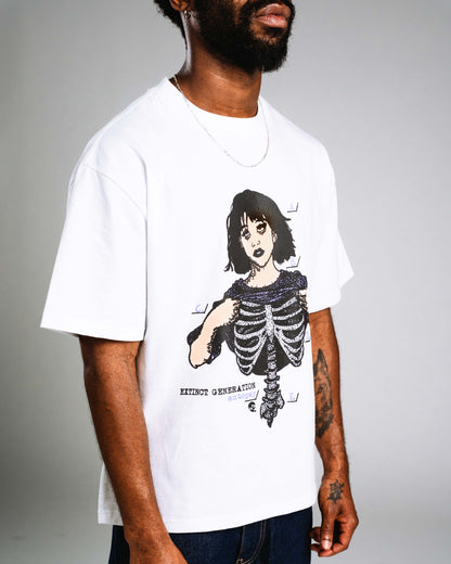 Autopsy, A Heavy Faded White Tee