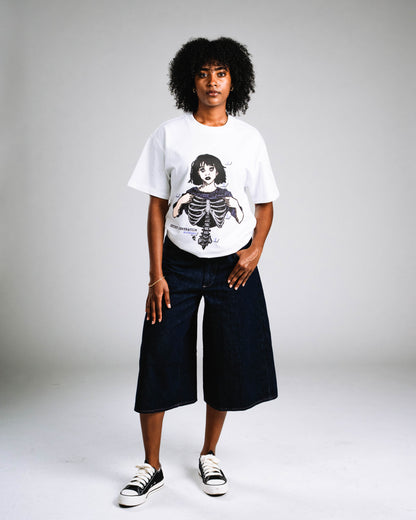 Autopsy, A Heavy Faded White Tee