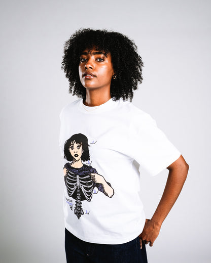 Autopsy, A Heavy Faded White Tee