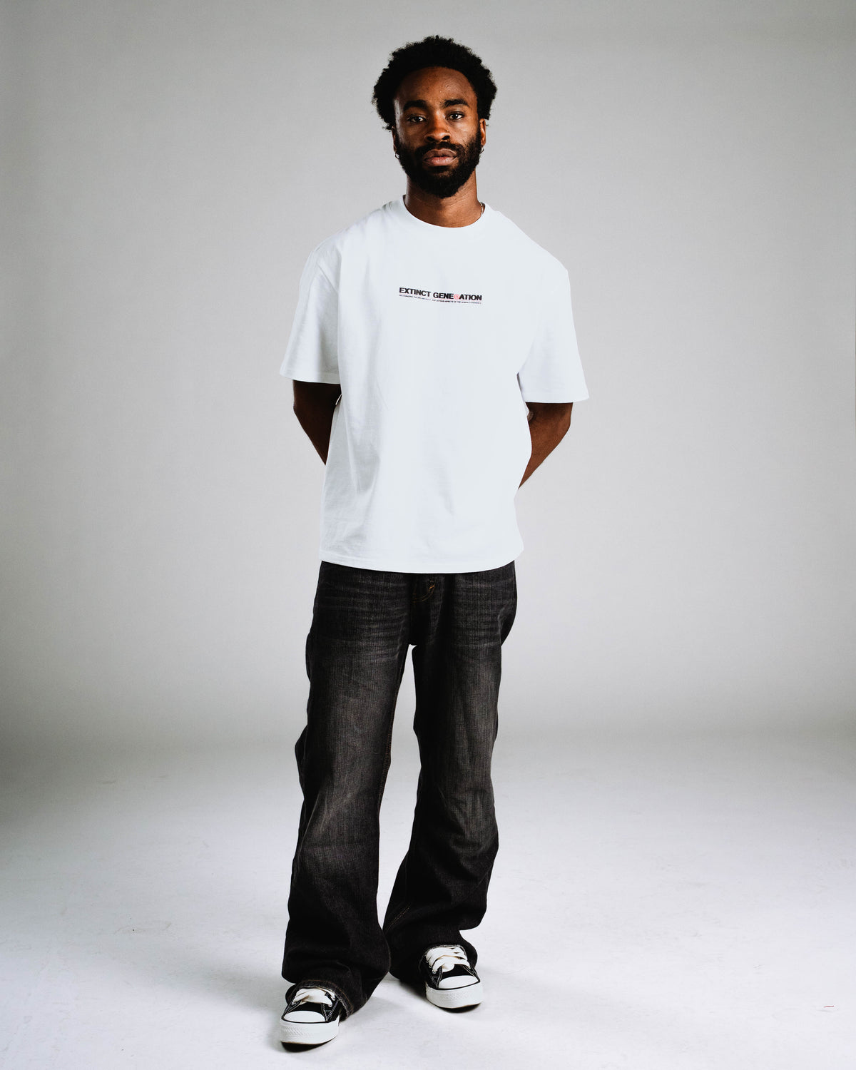 Skelly Basic V2, A Heavy Faded White Tee