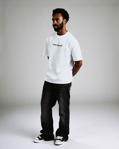 Skelly Basic V2, A Heavy Faded White Tee