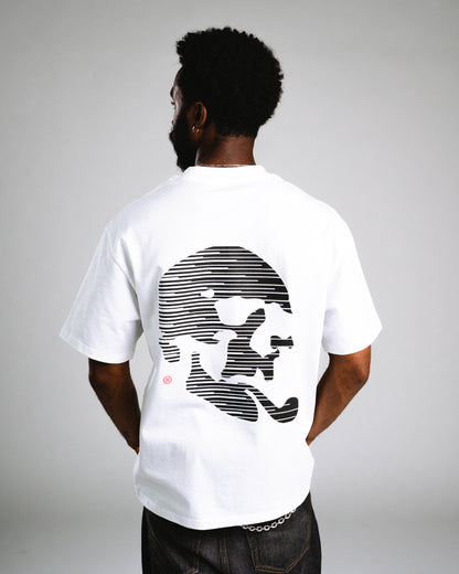 Skelly Basic V2, A Heavy Faded White Tee