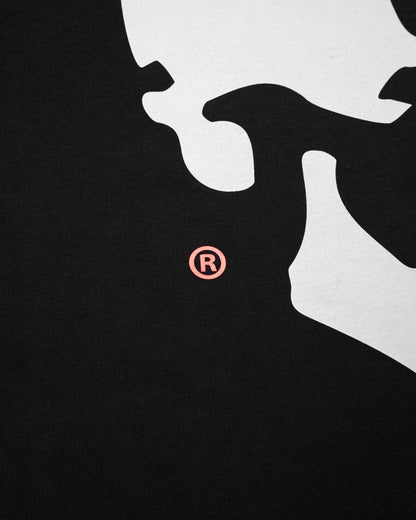 SKELLY BASIC, A BLACK TEE