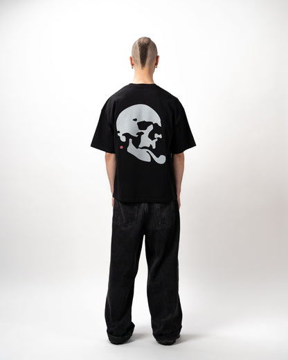 SKELLY BASIC, A BLACK TEE