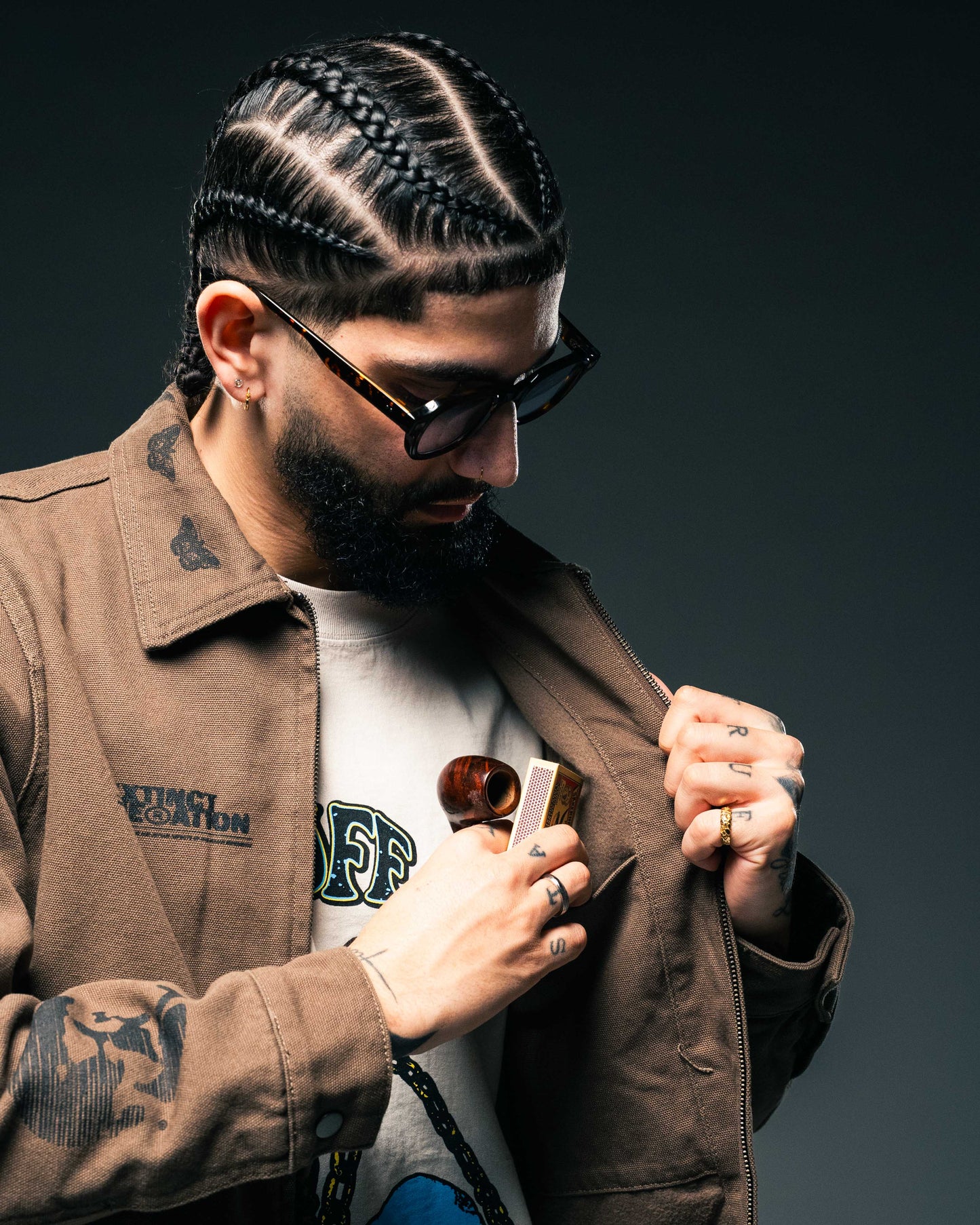 METAMORPHOSIS, A WALNUT HEAVY JACKET (PRE ORDER)